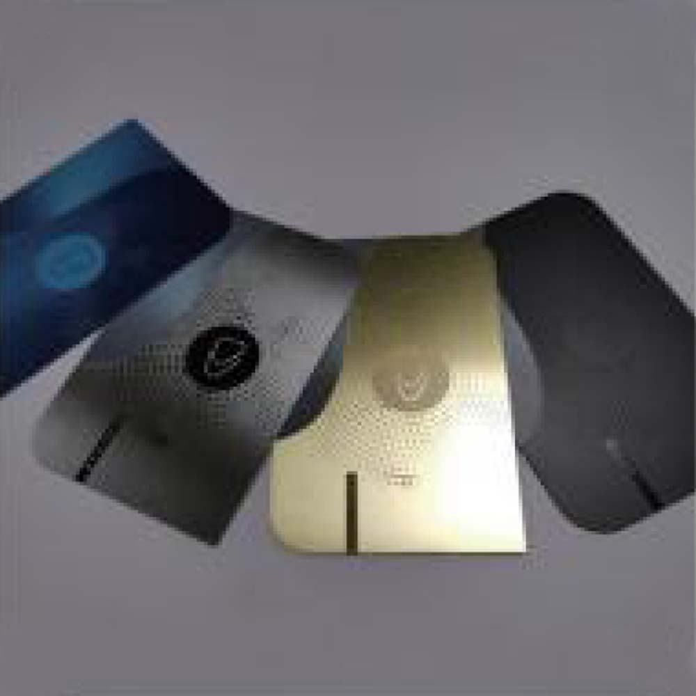 Textura personalizada de tarjeta grabada